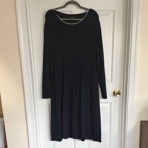 Banana Republic Navy Long Sleeve Sweater Dress